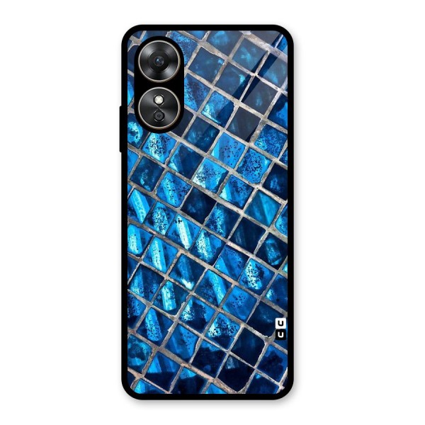 Home Tiles Design Glass Back Case for Oppo A17