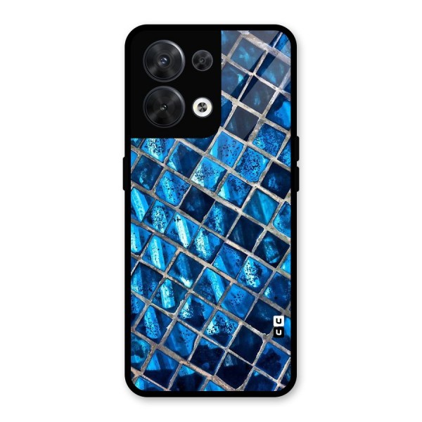 Home Tiles Design Glass Back Case for Oppo Reno8 5G