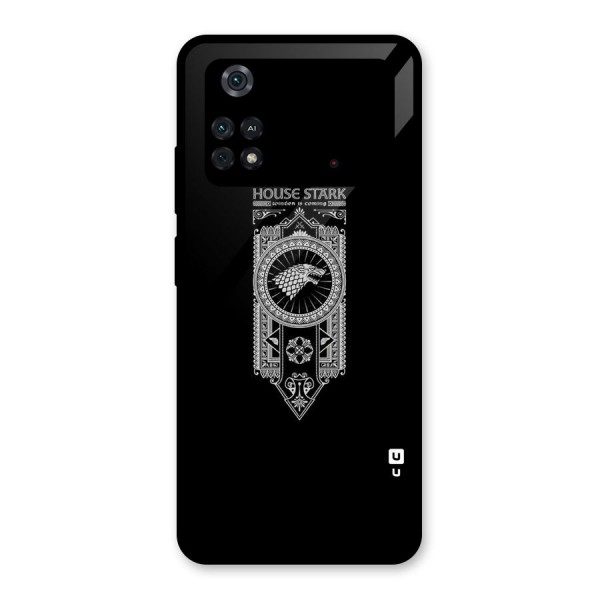 House Banner Glass Back Case for Poco M4 Pro 4G