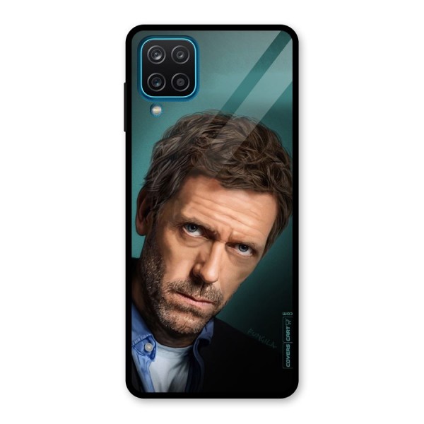 House MD Glass Back Case for Galaxy A12