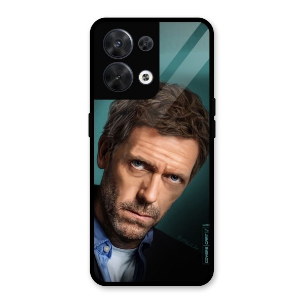 House MD Glass Back Case for Oppo Reno8 5G