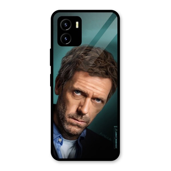 House MD Glass Back Case for Vivo Y15s