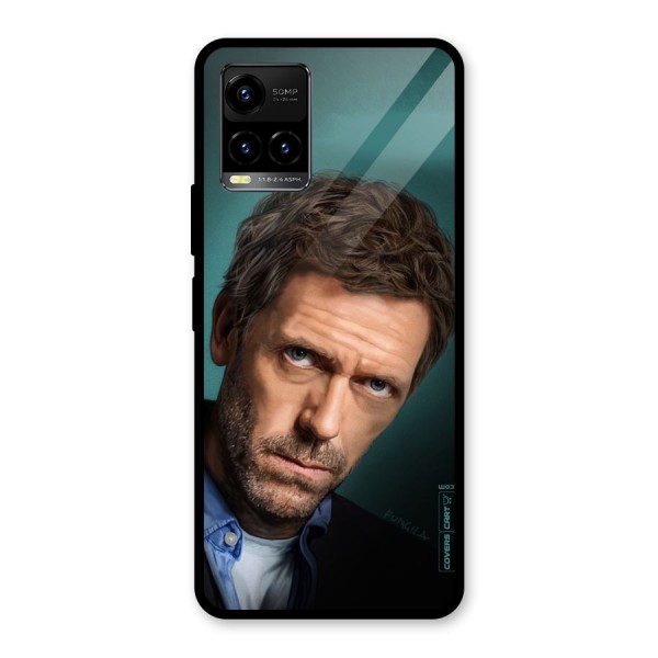 House MD Glass Back Case for Vivo Y21A