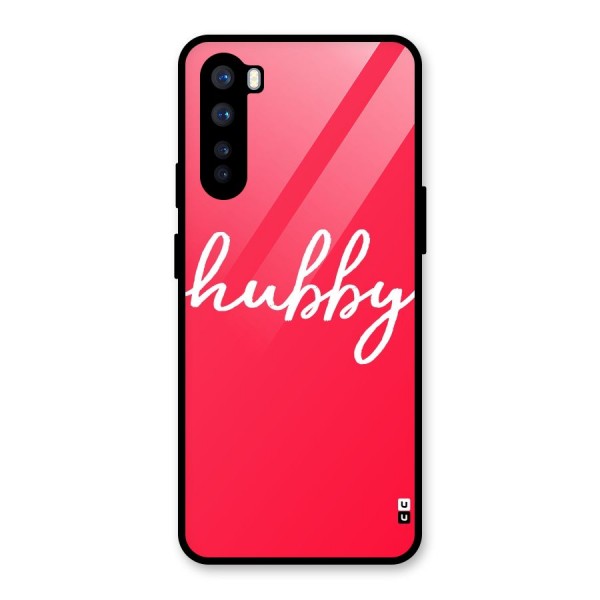 Hubby Glass Back Case for OnePlus Nord