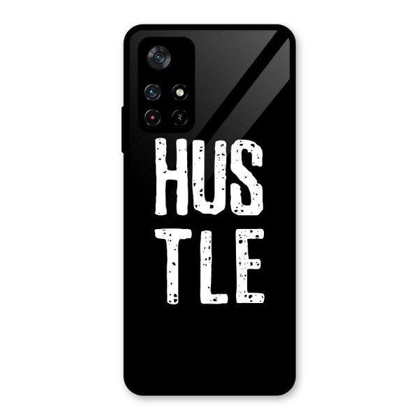 Hustle Glass Back Case for Poco M4 Pro 5G