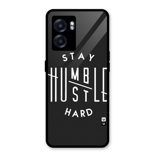 Hustle Hard Glass Back Case for Oppo K10 (5G)