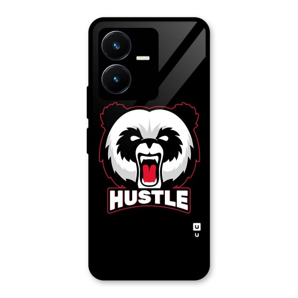 Hustle Panda Glass Back Case for Vivo Y22