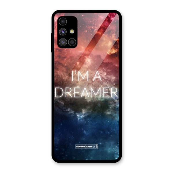 I am a Dreamer Glass Back Case for Galaxy M51