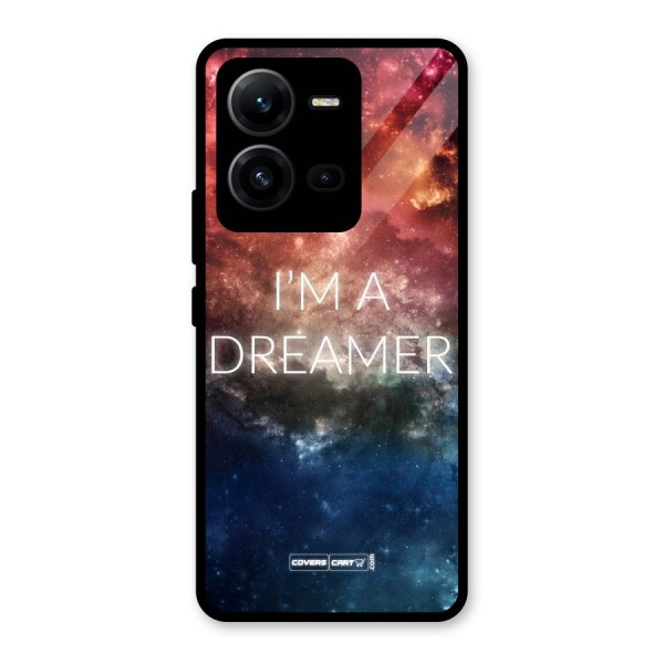 I am a Dreamer Glass Back Case for Vivo V25