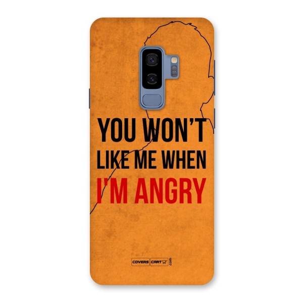 I m Angry Back Case for Galaxy S9 Plus