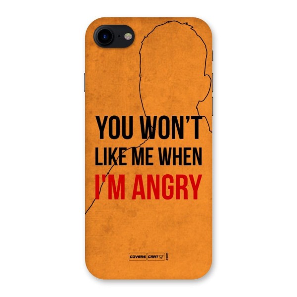 I m Angry Back Case for iPhone SE 2020