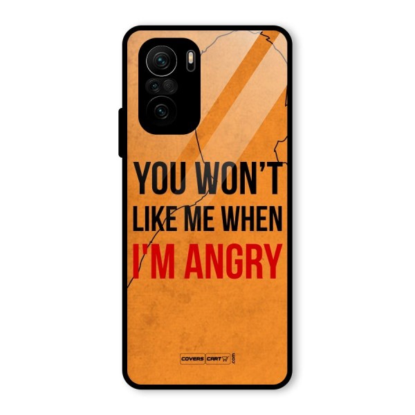 I m Angry Glass Back Case for Mi 11X Pro