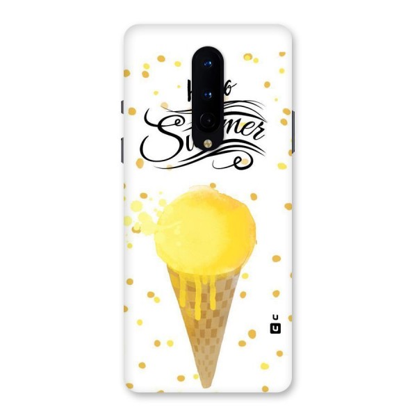 Ice Cream Summer Back Case for OnePlus 8