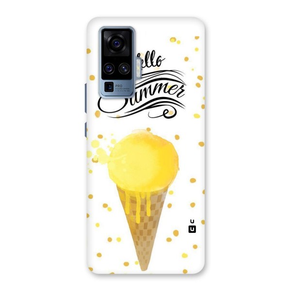 Ice Cream Summer Back Case for Vivo X50 Pro