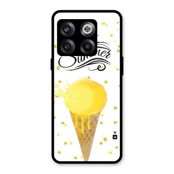 Ice Cream Summer Glass Back Case for OnePlus 10T