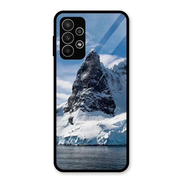 Ice Mountains Glass Back Case for Galaxy A23