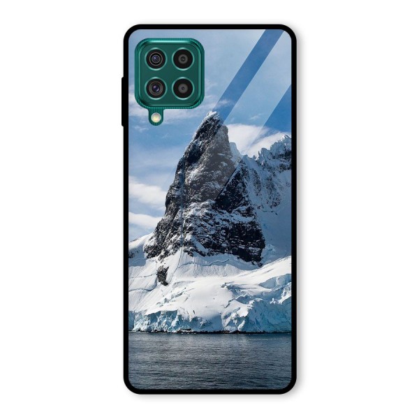 Ice Mountains Glass Back Case for Galaxy F62