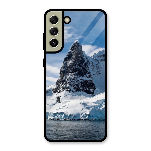 Ice Mountains Glass Back Case for Galaxy S21 FE 5G