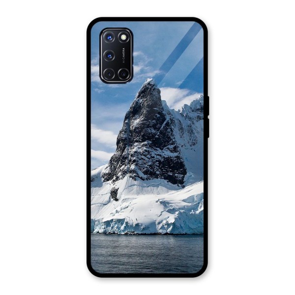 Ice Mountains Glass Back Case for Oppo A52