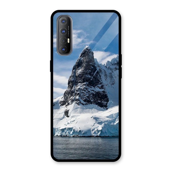 Ice Mountains Glass Back Case for Oppo Reno3 Pro