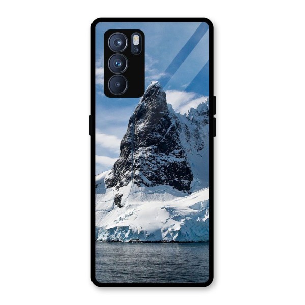 Ice Mountains Glass Back Case for Oppo Reno6 Pro 5G