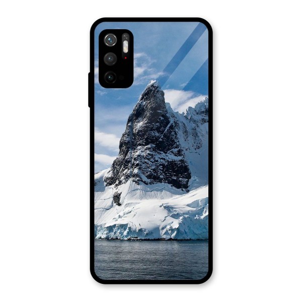 Ice Mountains Glass Back Case for Poco M3 Pro 5G