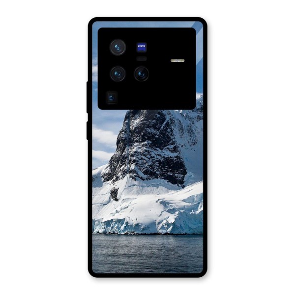 Ice Mountains Glass Back Case for Vivo X80 Pro
