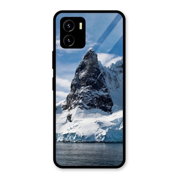 Ice Mountains Glass Back Case for Vivo Y15s