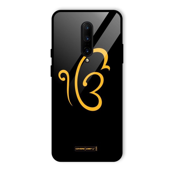 Ik Onkar Glass Back Case for OnePlus 7 Pro