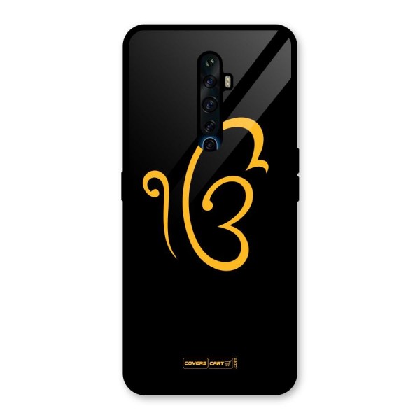 Ik Onkar Glass Back Case for Oppo Reno2 Z