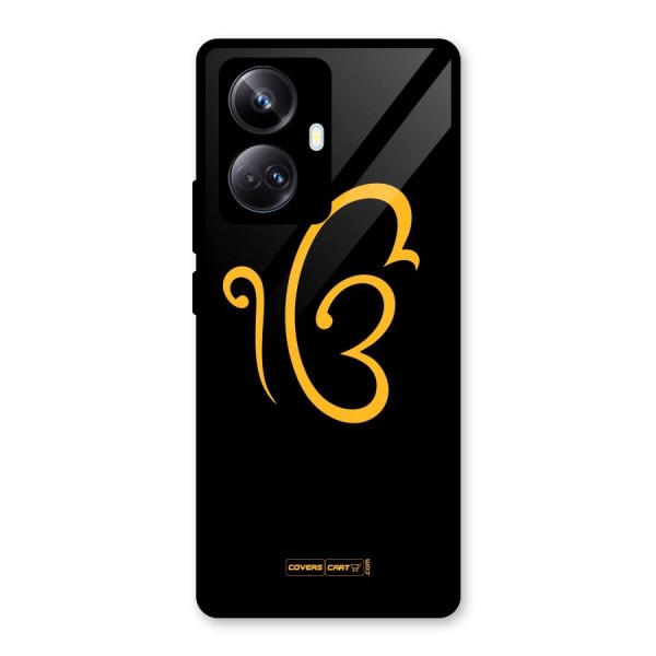 Ik Onkar Glass Back Case for Realme 10 Pro Plus