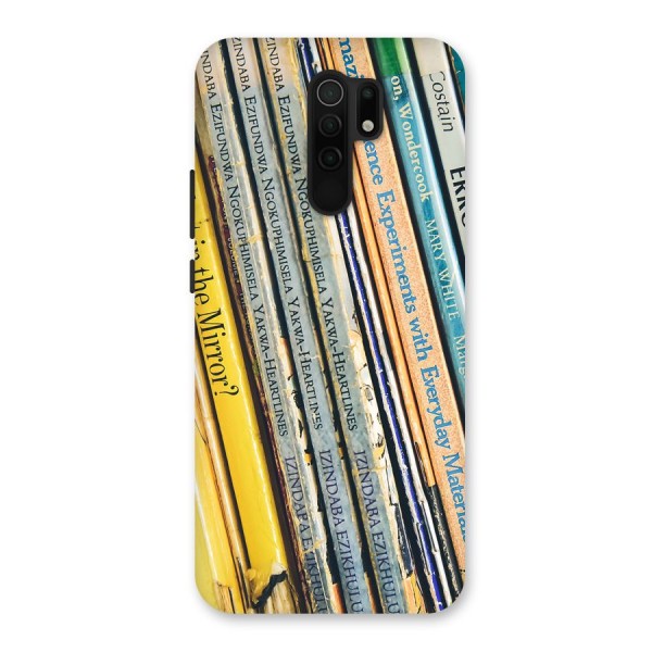 In Love with Books Back Case for Redmi 9 Prime