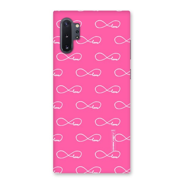 Infinity Love Back Case for Galaxy Note 10 Plus