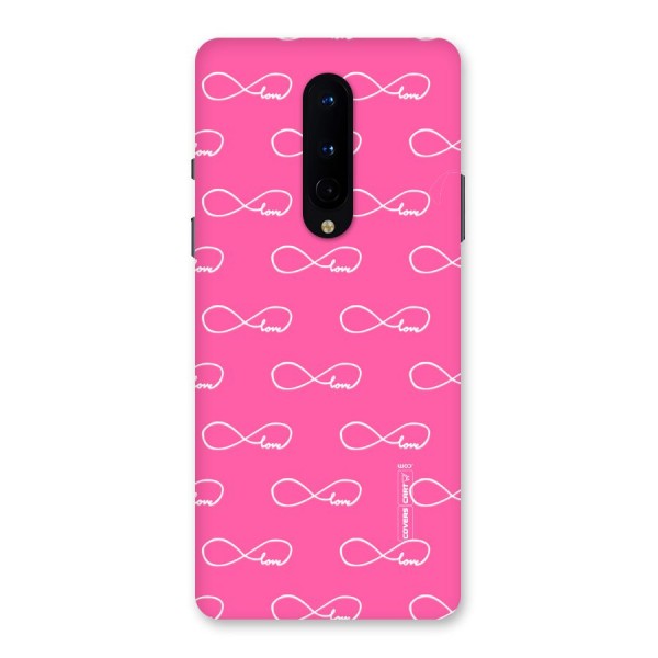 Infinity Love Back Case for OnePlus 8