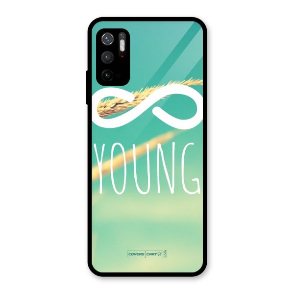 Infinity Young Glass Back Case for Poco M3 Pro 5G