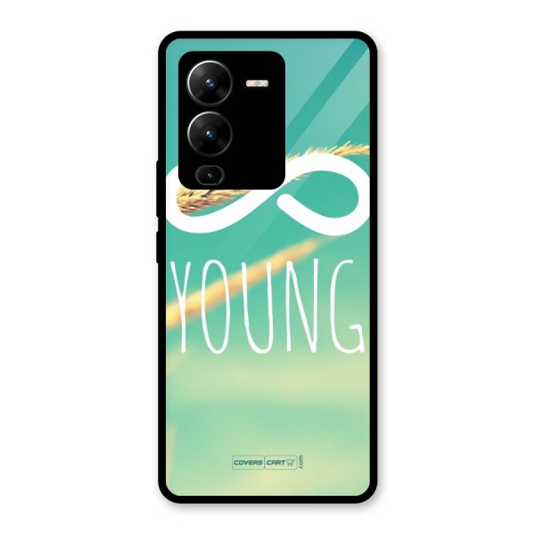 Infinity Young Glass Back Case for Vivo V25 Pro