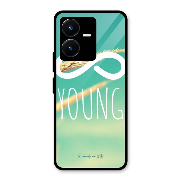 Infinity Young Glass Back Case for Vivo Y22