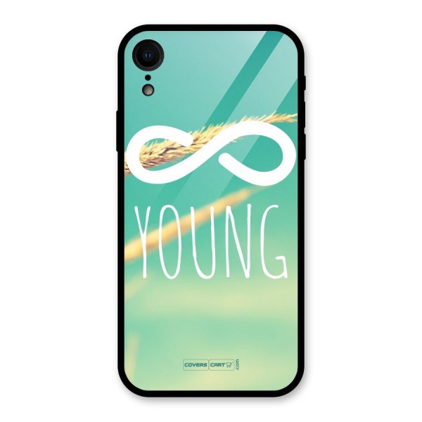 Infinity Young Glass Back Case for XR