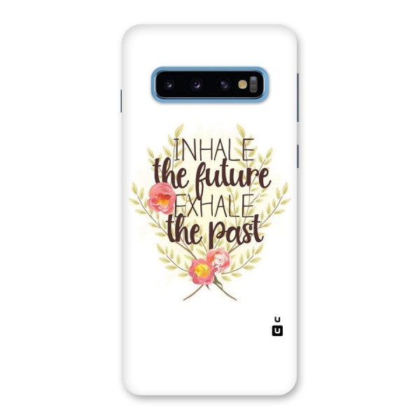 Inhale Future Back Case for Galaxy S10