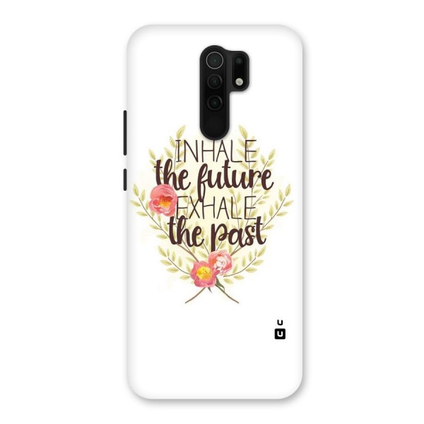 Inhale Future Back Case for Redmi 9 Prime