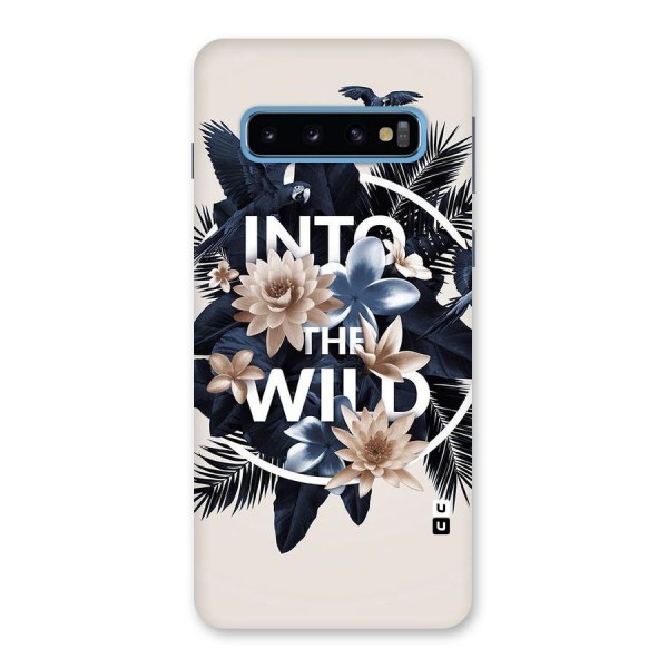 Into The Wild Blue Back Case for Galaxy S10