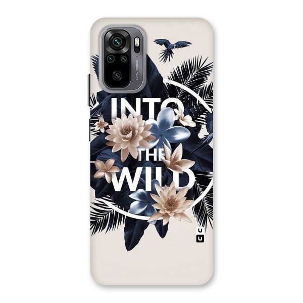 Into The Wild Blue Back Case for Redmi Note 10