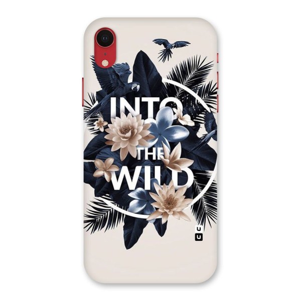 Into The Wild Blue Back Case for iPhone XR
