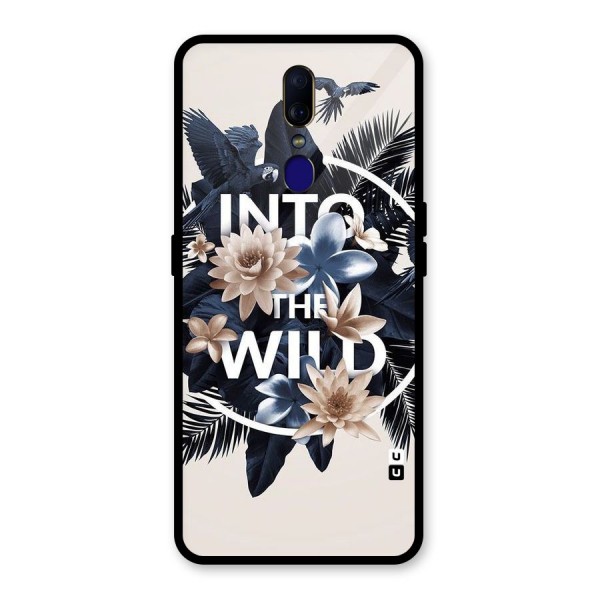 Into The Wild Blue Glass Back Case for Oppo F11