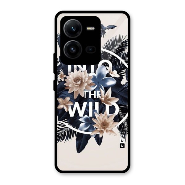 Into The Wild Blue Glass Back Case for Vivo V25