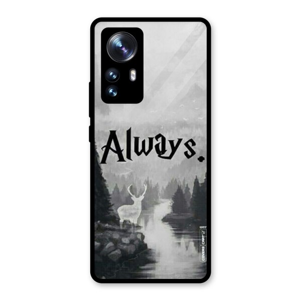 Invisible Deer Glass Back Case for Xiaomi 12 Pro
