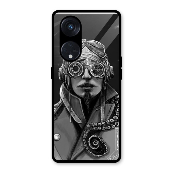 Ismaele Artwork Glass Back Case for Reno8 T 5G