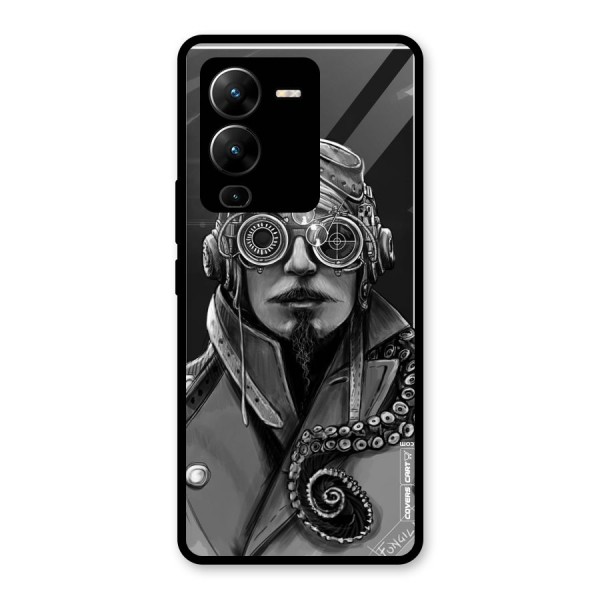 Ismaele Artwork Glass Back Case for Vivo V25 Pro