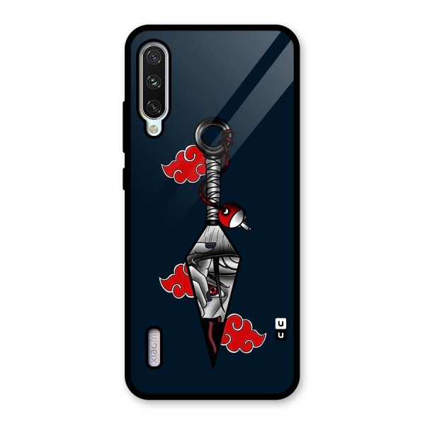 Itachi Kunai Naruto Glass Back Case for Mi A3