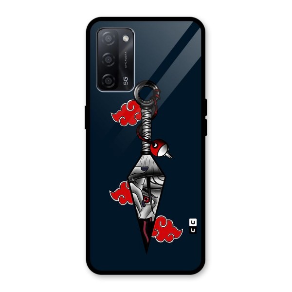 Itachi Kunai Naruto Glass Back Case for Oppo A53s 5G